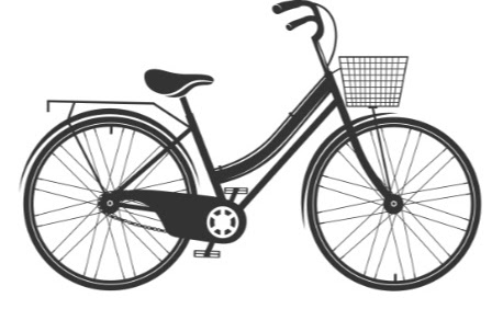 Newent Bicycle Shopping Bike